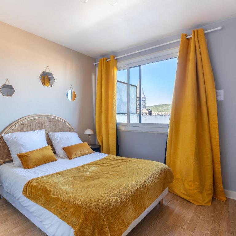 G'Art déco, 2 terrasses & vue Puys, gare & centre - Appartamento con 1 Camera da Letto - 2