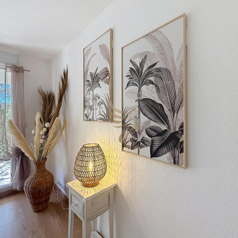 L Oasis Florentine T2 Jardin wifi clim - Apartamento de 1 dormitorio con vistas al jardín - 22