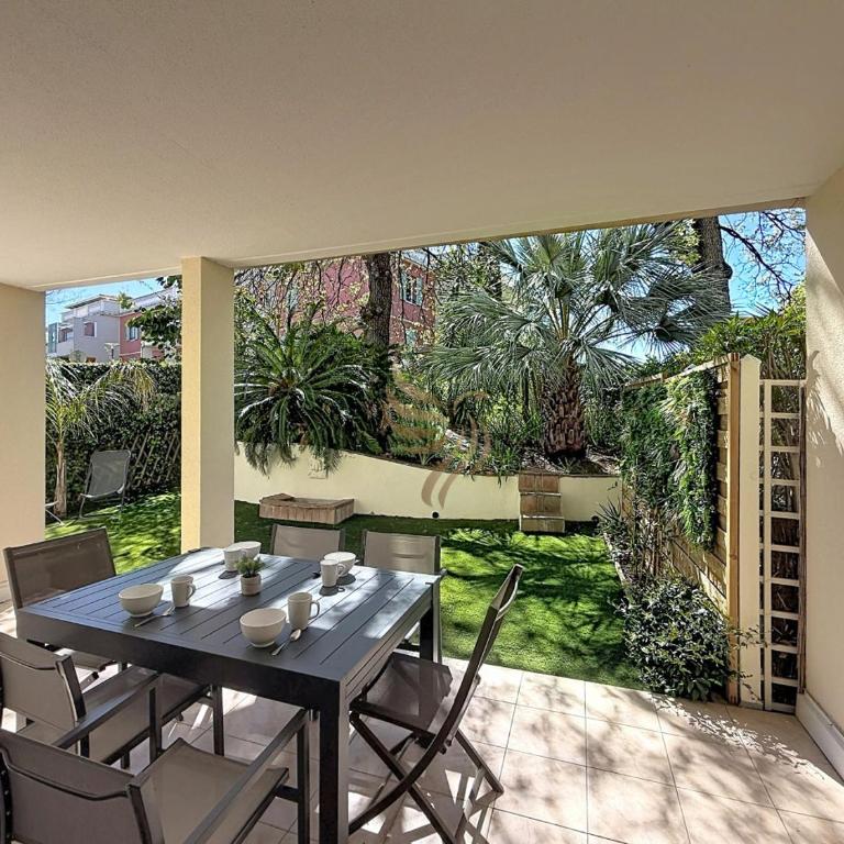 L Oasis Florentine T2 Jardin wifi clim - Apartamento de 1 dormitorio con vistas al jardín - 3