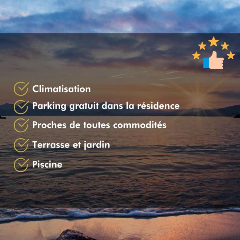 L Oasis Florentine T2 Jardin wifi clim - Apartamento de 1 dormitorio con vistas al jardín - 42