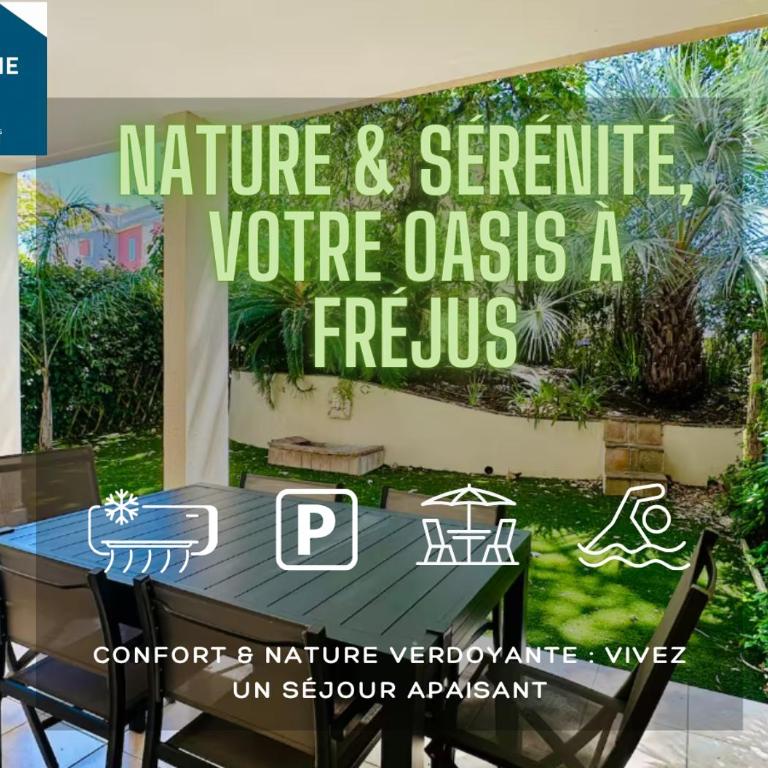 L Oasis Florentine T2 Jardin wifi clim - Apartamento de 1 dormitorio con vistas al jardín - 11