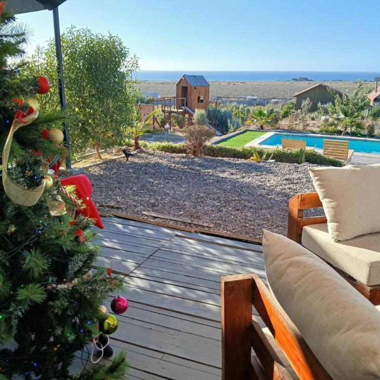Cabaña en Parcela Vista Panorámica al Mar - One-Bedroom Apartment - 58