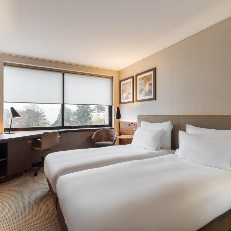 Crowne Plaza Geneva by IHG - Chambre Double Standard - Accessible aux Personnes à Mobilité Réduite - 1