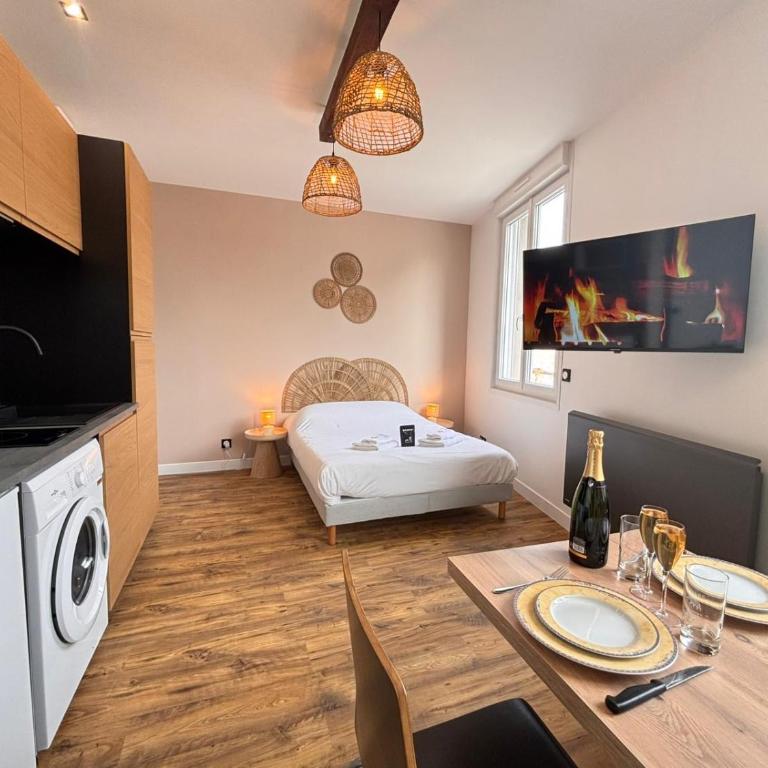 2 Neufchâtel studio agréable et cosy tout équipé - Estudio - 17