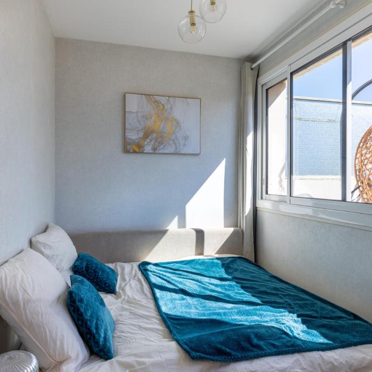 G'Art déco, 2 terrasses & vue Puys, gare & centre - Appartamento con 1 Camera da Letto - 14