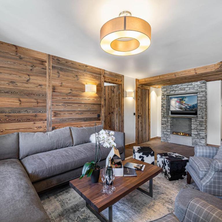 Appartement spacieux de 100m² pour 8 pers., 4 chambres, Val d'Isère - Cheminée, parking, animaux admis - FR-1-567-62 - Appartement (8 Adultes) - 5