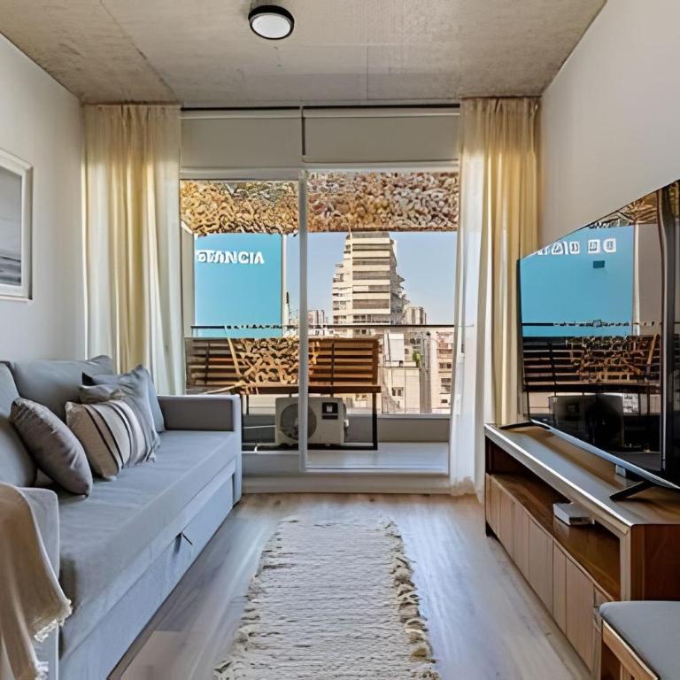 Perfecto 2BR Palermo Hollywood Terraza y Parrilla - Apartamento de 2 dormitorios con vistas a la ciudad - 1