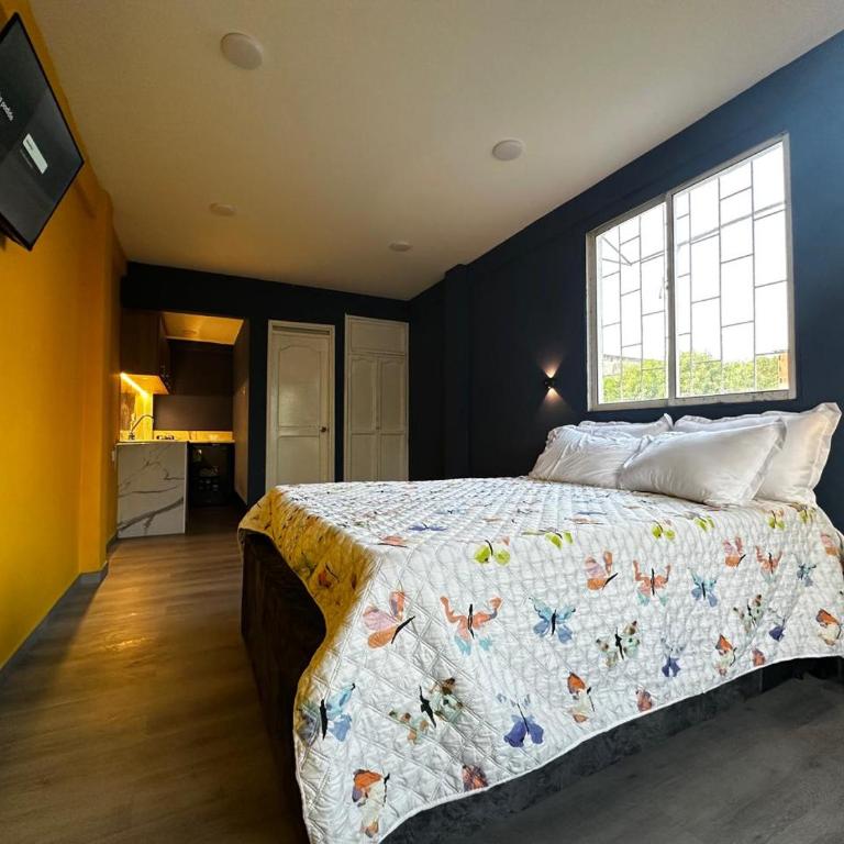 Apartaestudio comfort una planta con cocina barrio bosque - One-Bedroom Apartment - 1