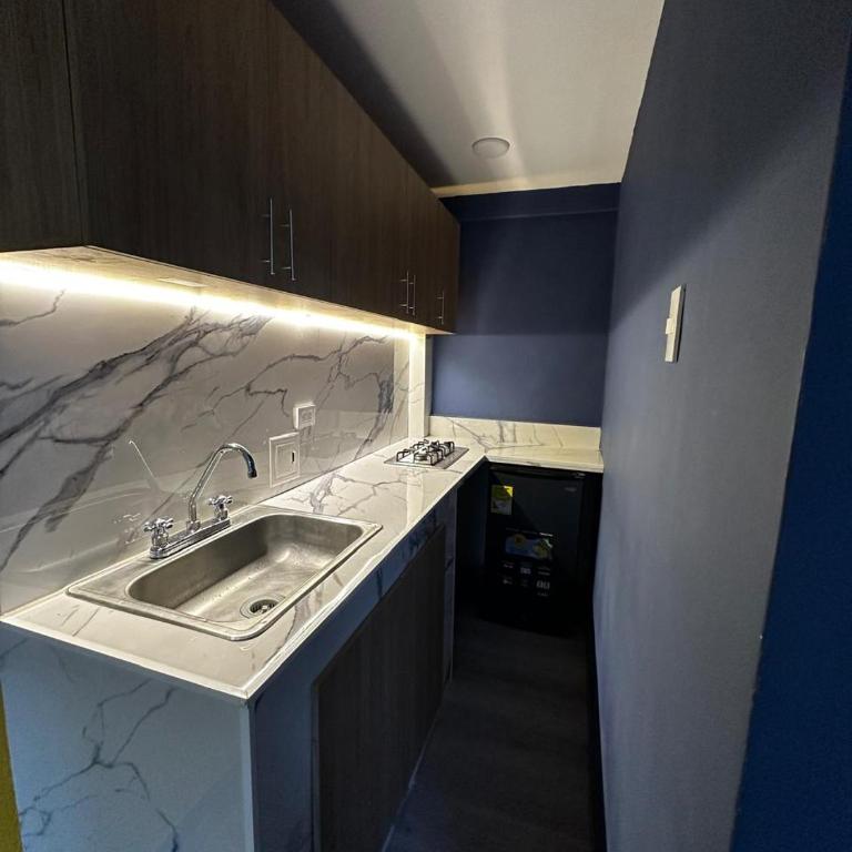 Apartaestudio comfort una planta con cocina barrio bosque - One-Bedroom Apartment - 3