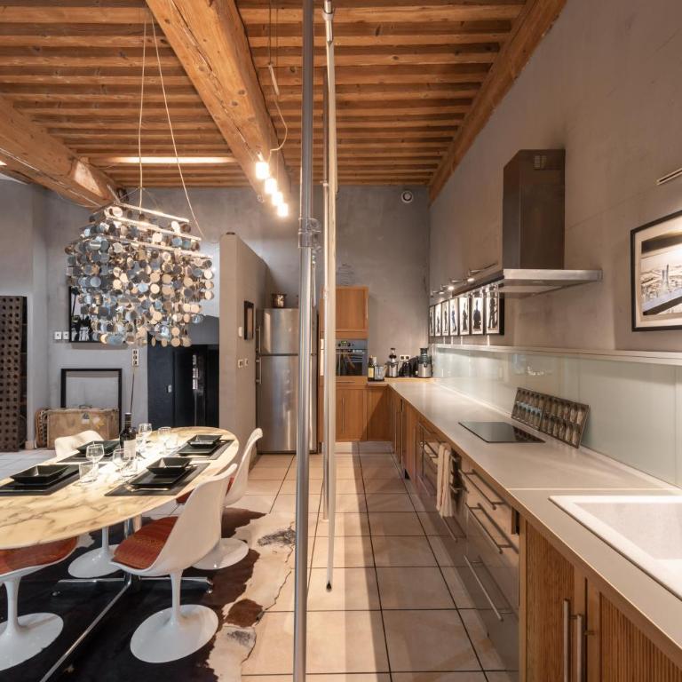 Art et Soie - Appt d'exception avec terrasse - Croix Rousse - Appartement - 9