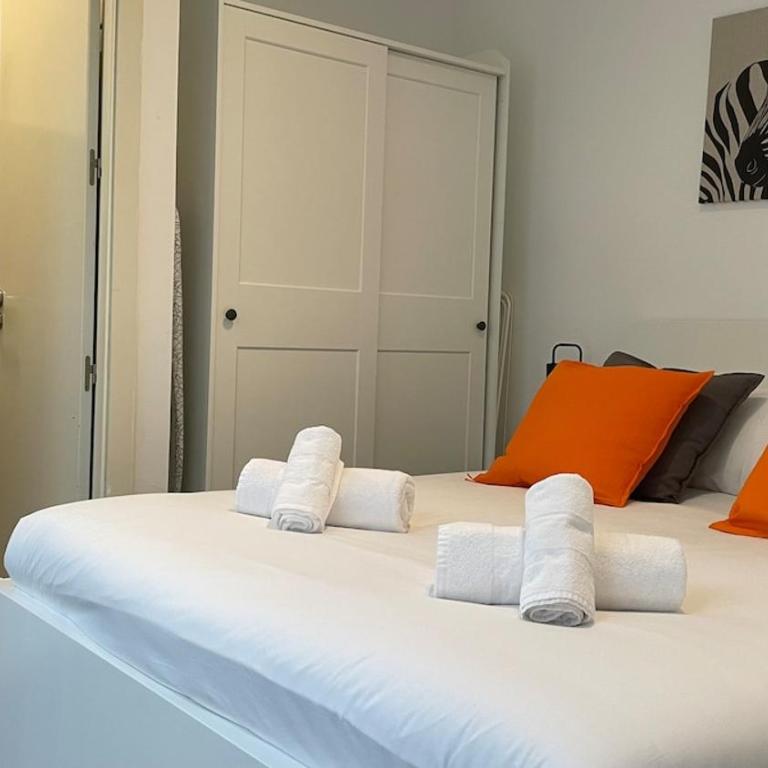 Modern apartment with terrace and fireplace, Downtown, La Latina - One-Bedroom Apartment - 10