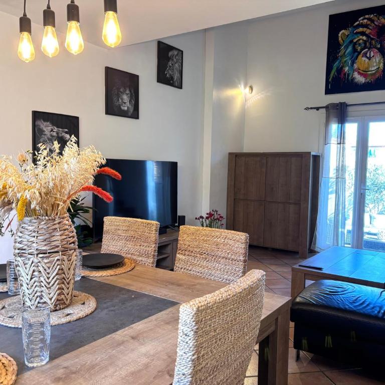 La Bulle des Sablettes, Maison avec Jacuzzi, Jardin & Mer à pied - Maison 2 Chambres - 3