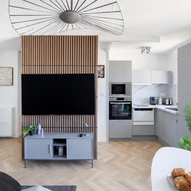 L'Attique Lumineux - Terrasse & Parking - Appartamento con 1 Camera da Letto - 3