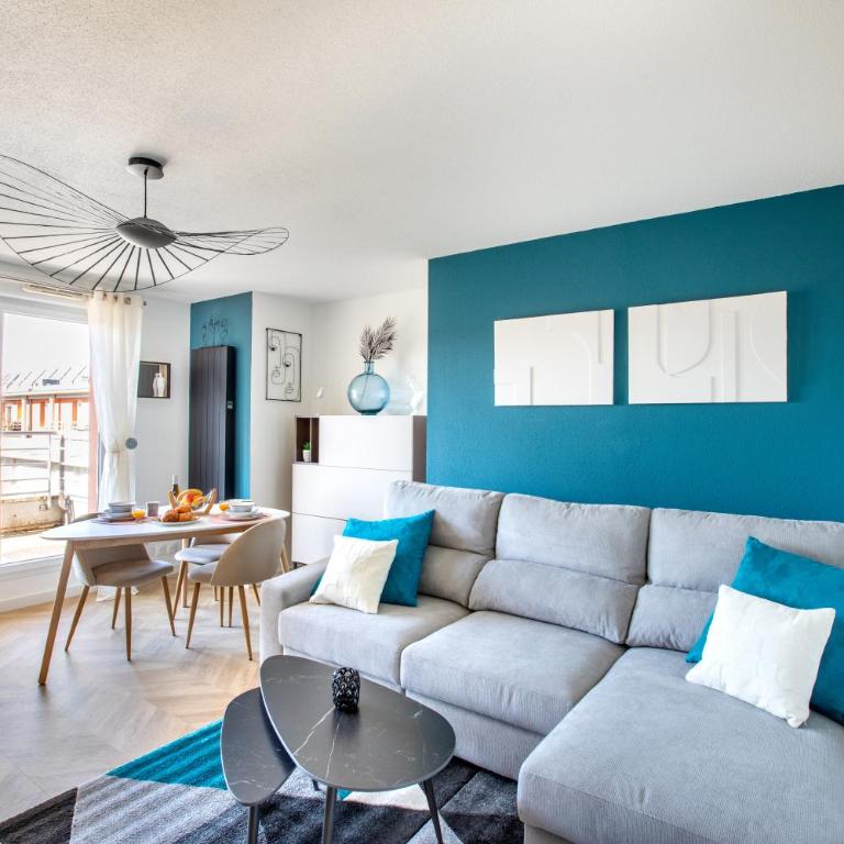 L'Attique Lumineux - Terrasse & Parking - Appartamento con 1 Camera da Letto - 2