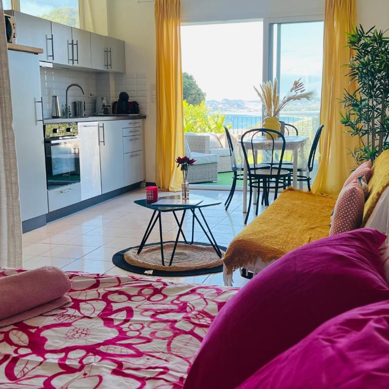 Studio Presqu'île de Giens vue mer - Appartement 3 Chambres - 4