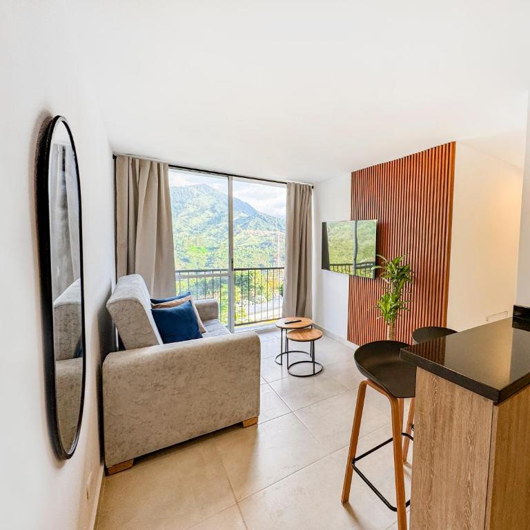 Apartamento en Armenia con vista a la montaña, hasta 6 personas - Apartamento de 2 dormitorios - 1