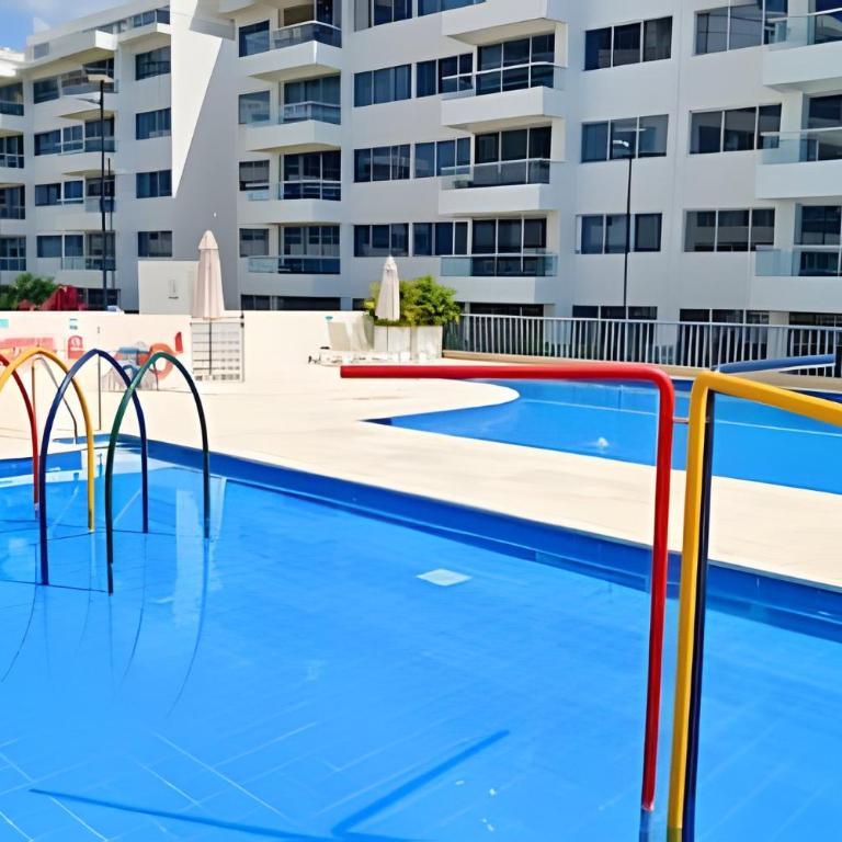 Brand new: Family-friendly apartment with private patio 2 bedrooms/2 bathrooms - Apartment - 56