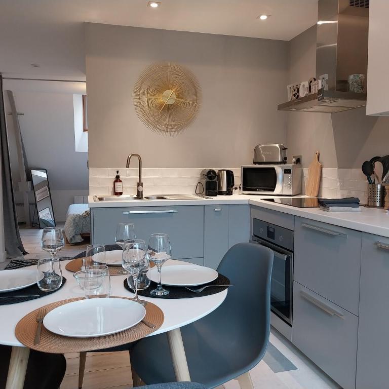 Duplex cosy, familial, centre Deauville 2 chambres - Appartement 2 Chambres - 7
