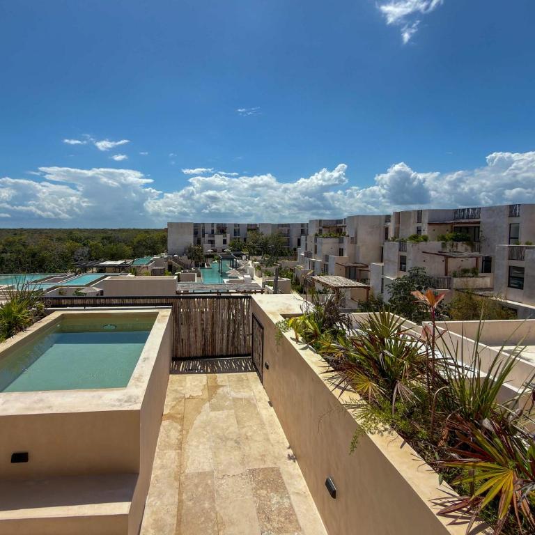 Grand Tulum Condo Private Pool Rooftop Oasis Near the Beach - Apartamento - 22