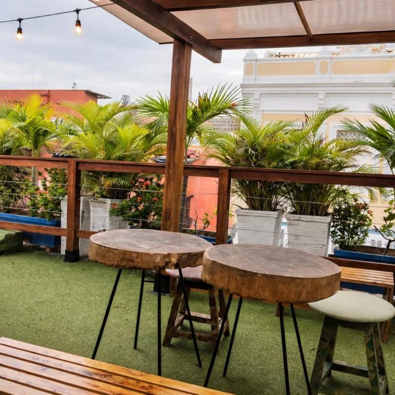 Seven Nights Hostel Cartagena - Single Bed in Mixed Dormitory Room - 8