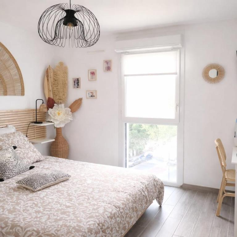 Appartement Bleu Azur proche de la plage - Apartment mit 1 Schlafzimmer, Balkon und Stadtblick - 17