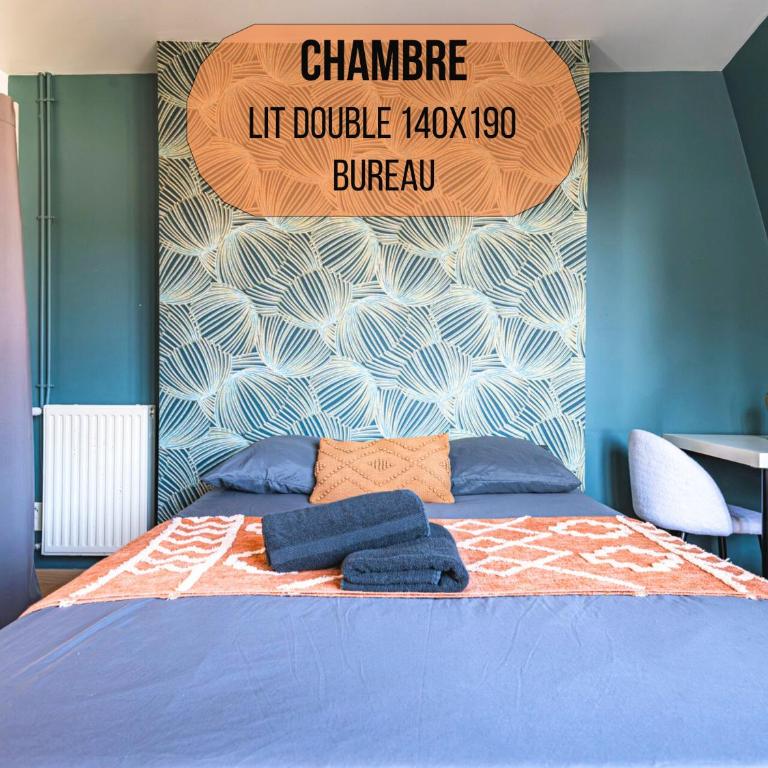 DAHLIA - Idéal pour Familles & Pros - Hypercentre - Vue Fontaine Subé et Cathédrale - Wifi - Machine à laver - Gare, Cathédrale de Reims, Commerces, Restaurants & Transports en commun accessibles à pied en moins de 10 minutes - Appartamento Deluxe con 1 Camera da Letto - 16