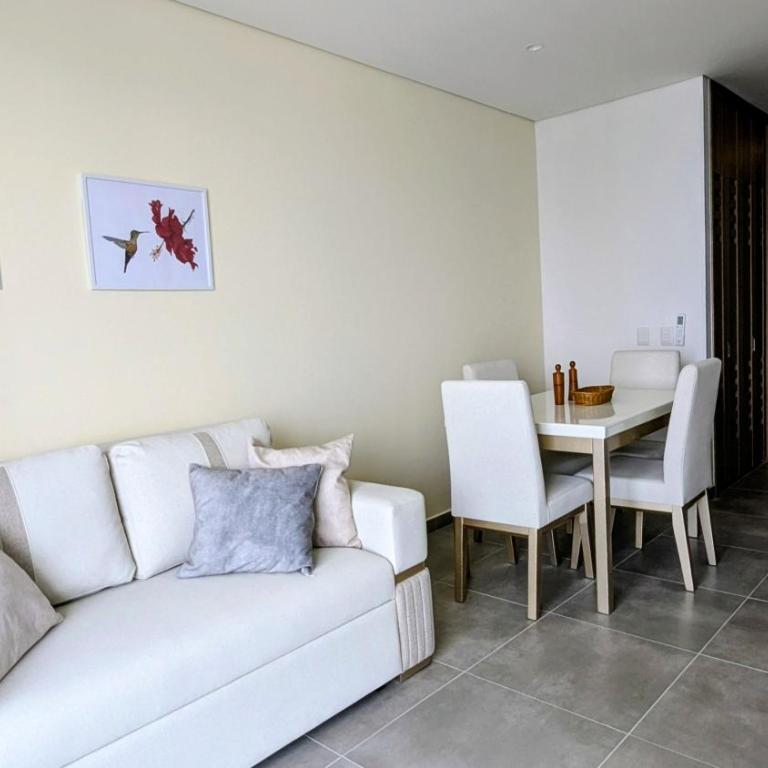 Vista al mar en Salguero Sunset Piscina 6 personas 1606 - Two-Room Apartment - 12