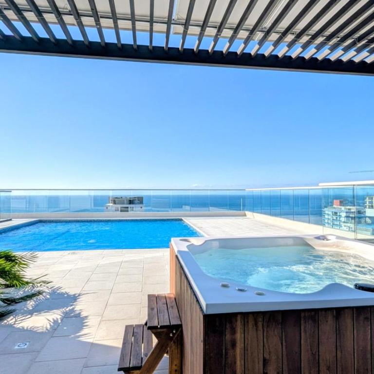 Vista al mar en Salguero Sunset Piscina 6 personas 1606 - Two-Room Apartment - 1