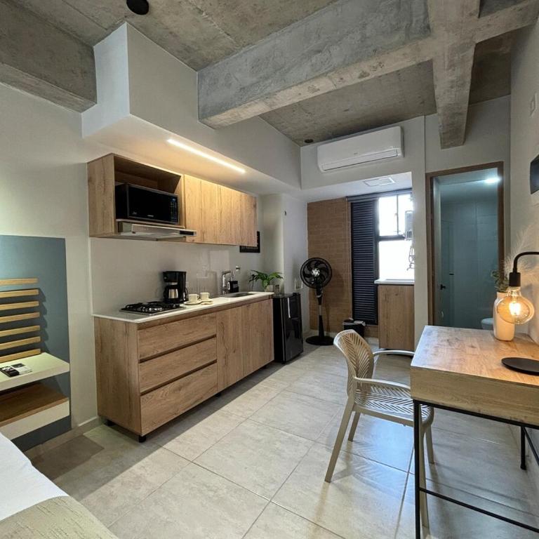 Beautiful loft 30 living room balcony - Apartamento de 1 dormitorio - 14