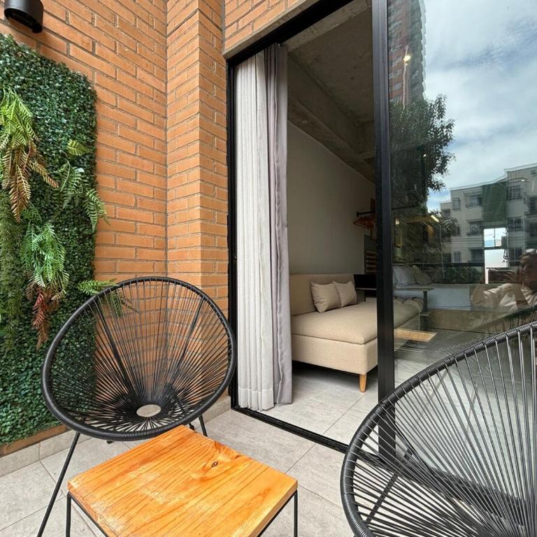 Beautiful loft 30 living room balcony - Apartamento de 1 dormitorio - 19