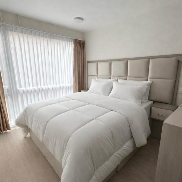 Elegant 1-Bedroom Apartment with Coworking Space - Apartamento de 1 dormitorio - 1