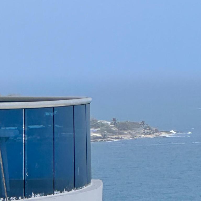 Relajante Vista al Mar, ApartaEstudio Piso Alto, Laguito-Bocagrande, A pocos pasos de la Playa Cerca hotel Dann - One-Bedroom Apartment - 8