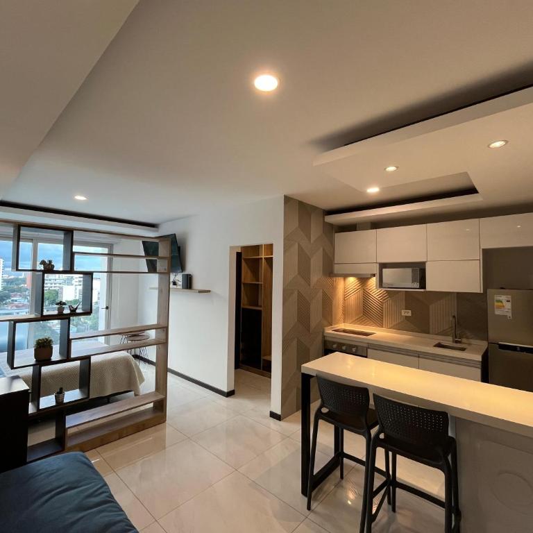 Monoambiente cómodo en Equipetrol - Studio Apartment with One Double Bed - 3