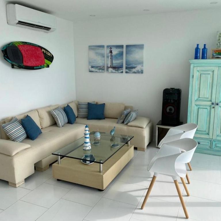 Morros Frente al mar Cartagena - Two-Bedroom Apartment - 2