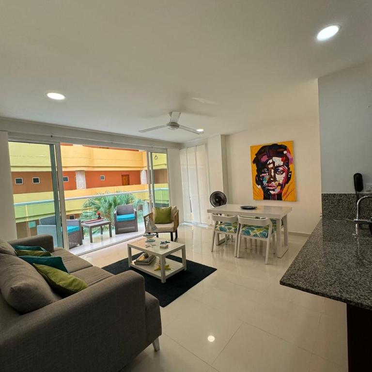 Apto Morros Caribe azul - Two-Bedroom Apartment - 4