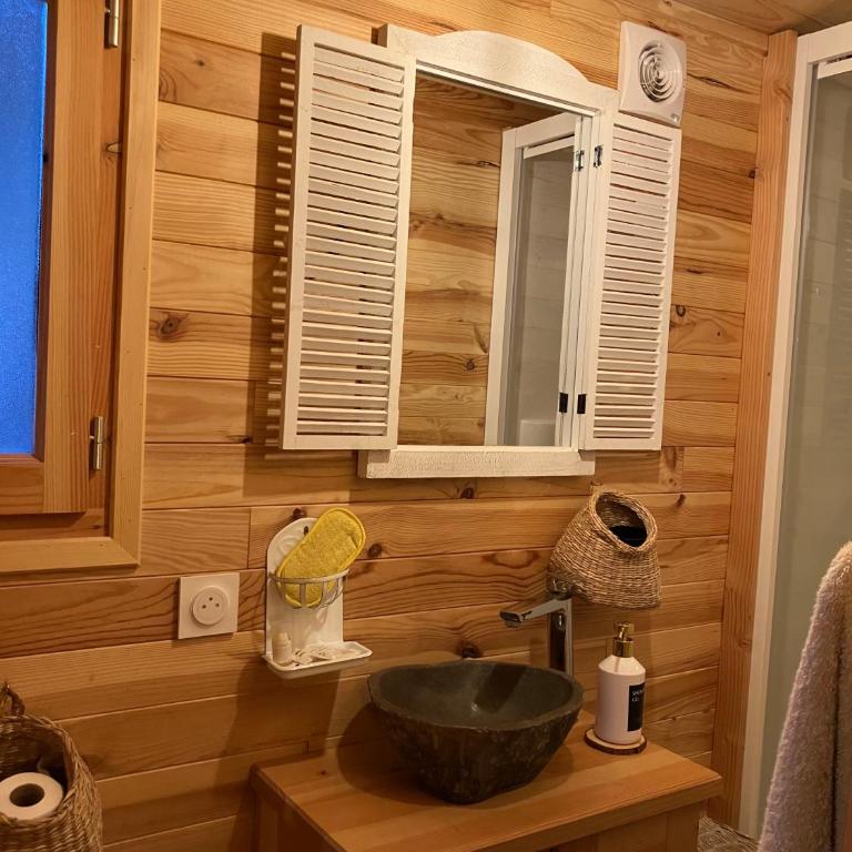 Roulotes de charme avec piscine chauffée et bain nordique à Uzès - Chalet - 18