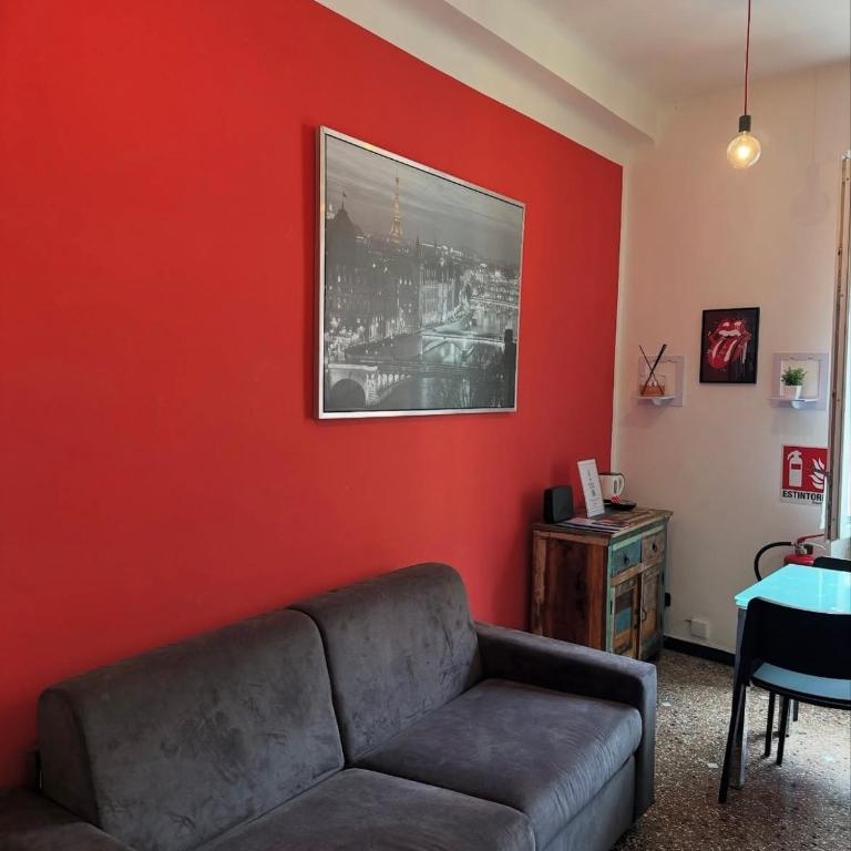 Rosa Homes THE RED - Cozy 2 bedrooms Genoa Historic Center, Aquarium - Two-Bedroom Apartment - 8