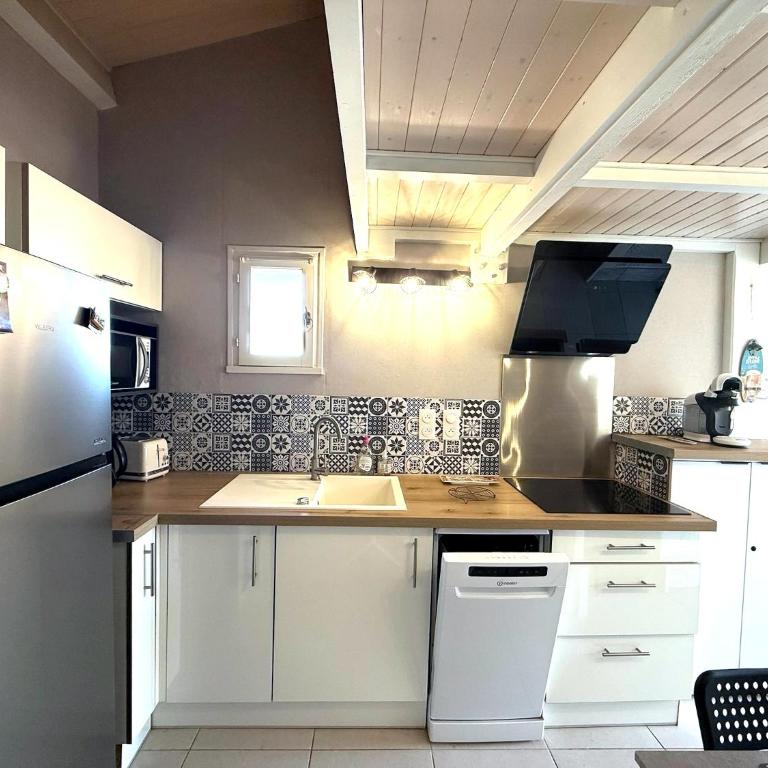 Le Perchoir Marin - Marseillan - Plage à 100m à pied - parking privé - Appartement 2 Chambres - 21