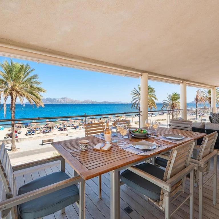 Can Mir - Frontline, Large Balcony & Sea View - Apartamento con 3 dormitorios - Frente al océano - 2