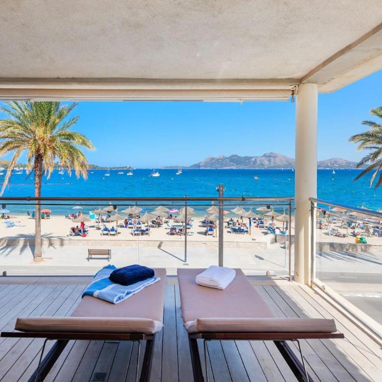 Can Mir - Frontline, Large Balcony & Sea View - Apartamento con 3 dormitorios - Frente al océano - 21