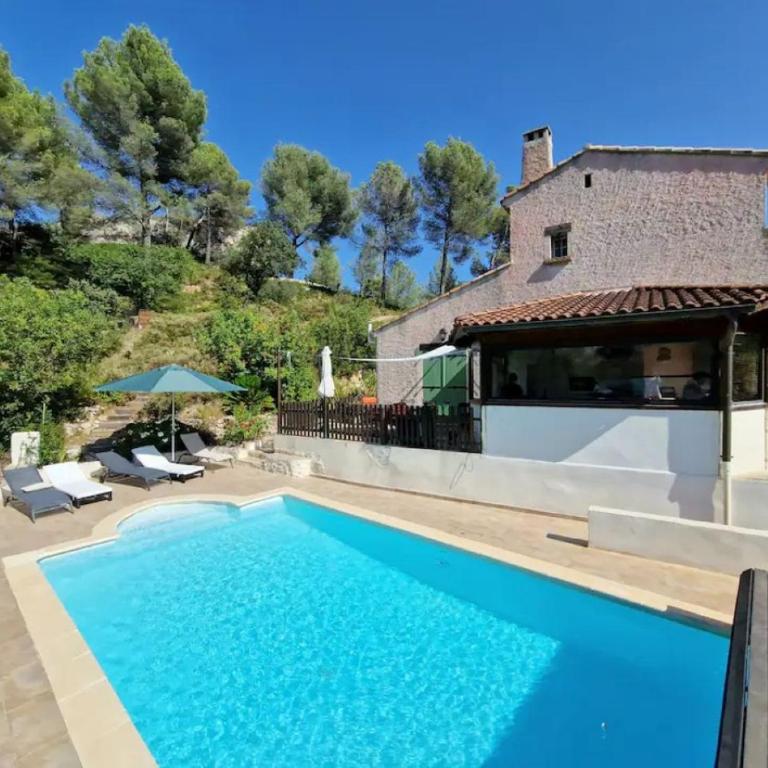 Villa Paradisio - Jolie villa climatisée avec piscine et jardin privés parking proche centre ville - Villa avec Piscine Privée - 7