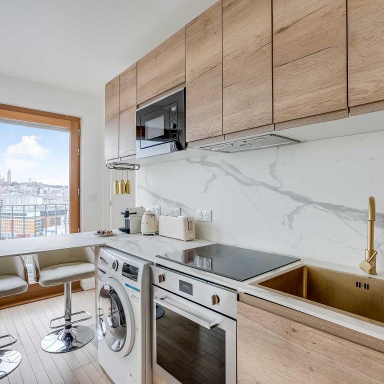 Cosy flat – 1BDR 4P – View on the Sacré-Cœur - Appartement 1 Chambre - 15