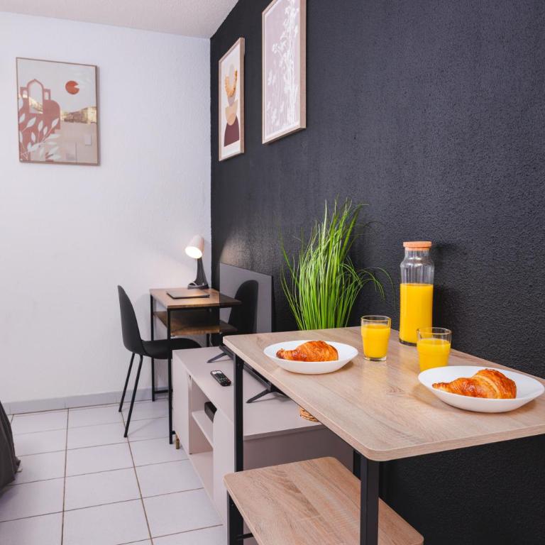 La Canopée - Hopitaux Facultés - Parking Gratuit - Apartamento de 1 dormitorio - 8