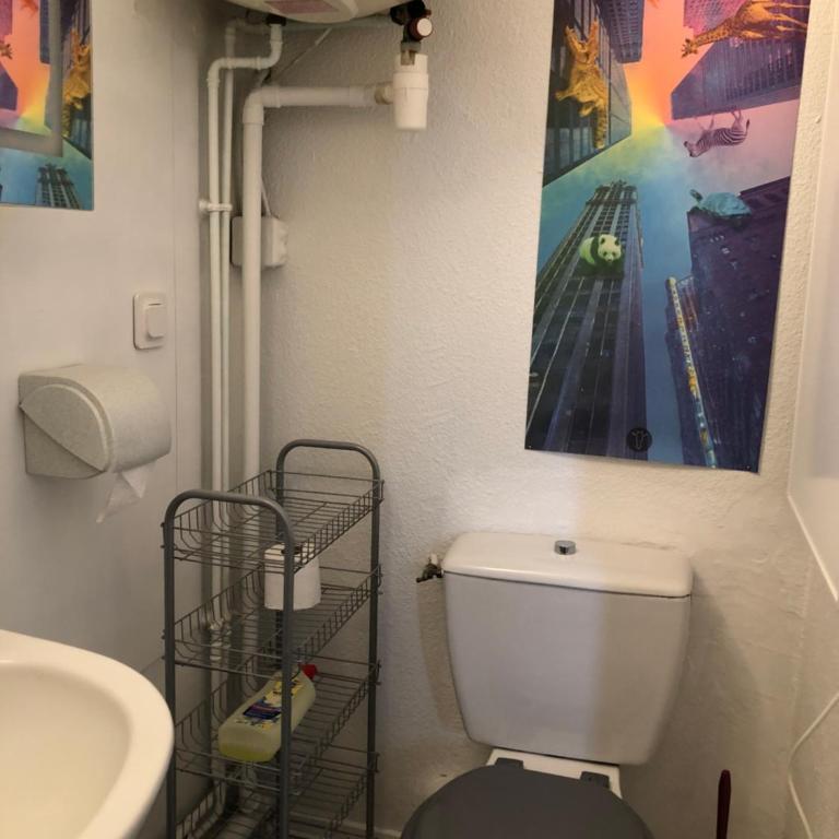 Studio cosy parking privé 300m Petite Venise - Monolocale con Divano-Letto - 11