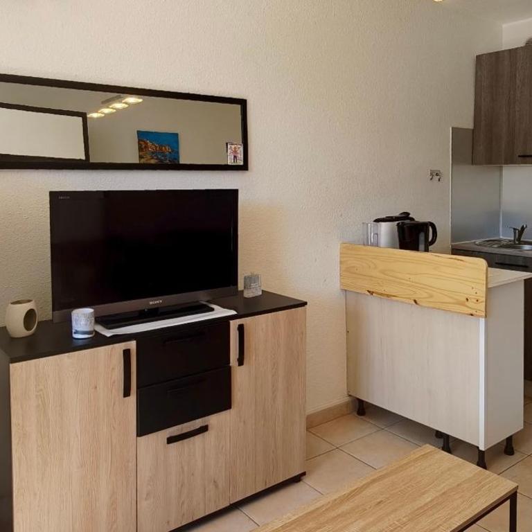 Lumineux Studio avec Balcon Piscine & Parking - Studio - 6