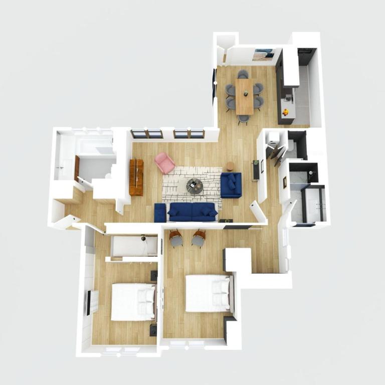 Classy Montaigne 2BR Suite 7P - Apartment - 21