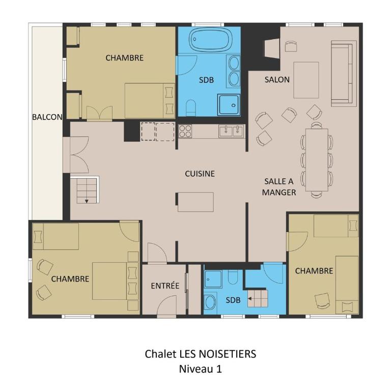 Chalet savoyard rénové, 10 pers, proche pistes, animaux admis - FR-1-304-162 - Chalet (10 Adults) - 8