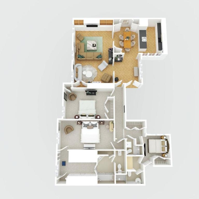 Montaigne Collection III 3BR 8P Triangle d Or - Appartement - 32