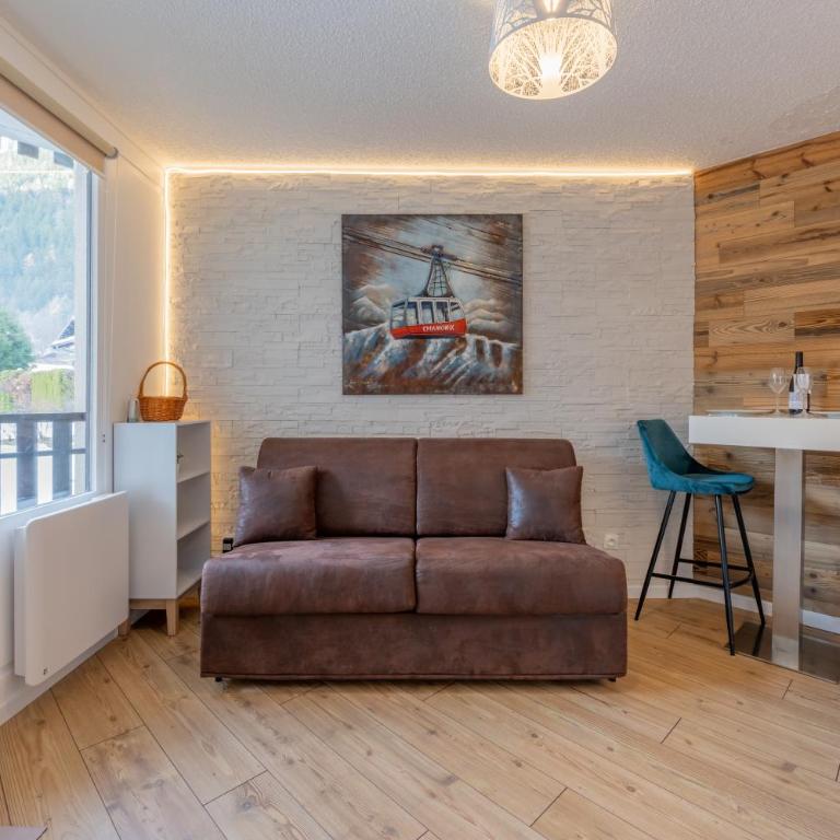 Appartement Lachenal C103 - Happy Rentals - Studio mit Balkon - 3