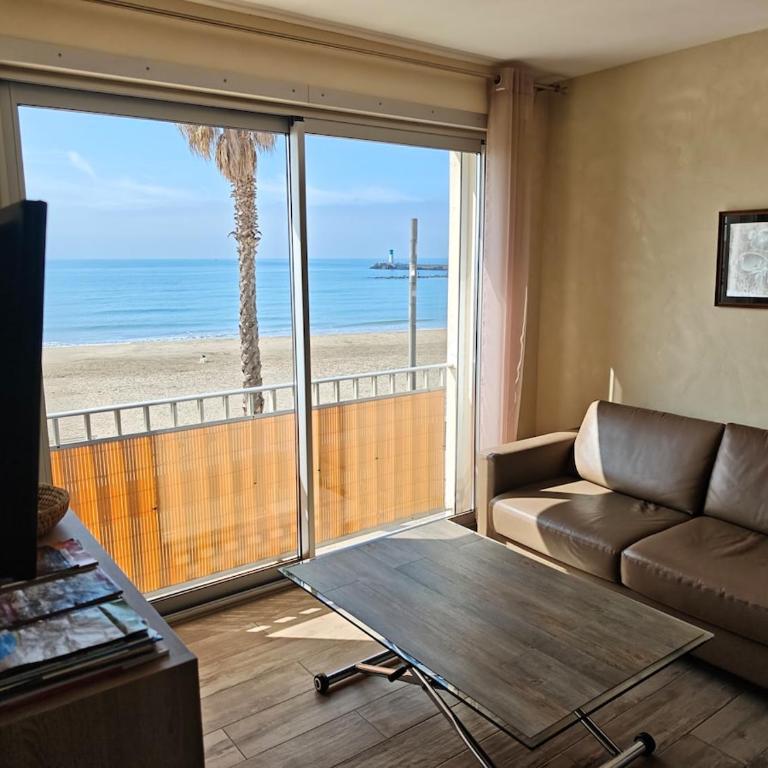 Studio Front de Mer Acces Direct Plage Loggia - Appartamento con 1 Camera da Letto - 1